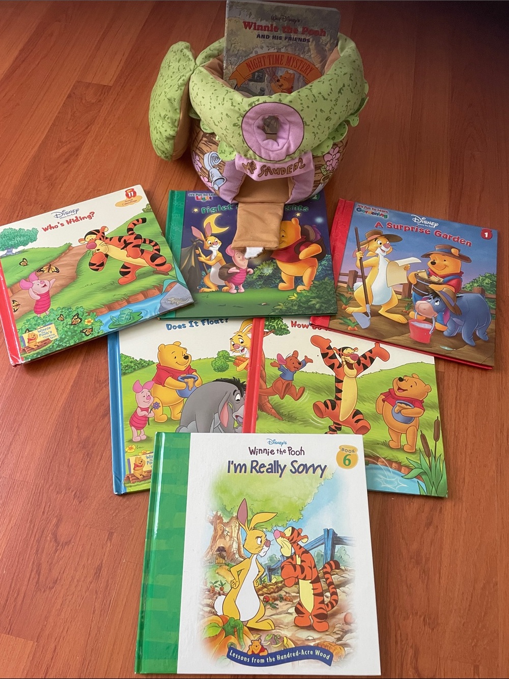 7 Disney Winnie the Pooh Book bundle